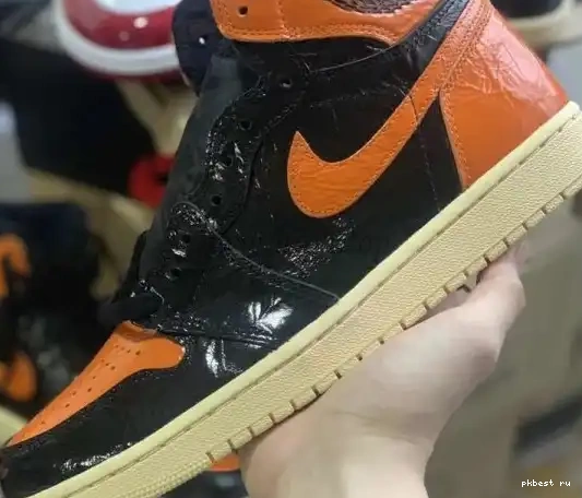 OG God Shadow I leather High Air Retro Jordan real 0606